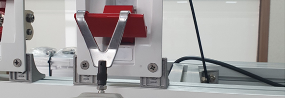 Emergency handle operation force tester