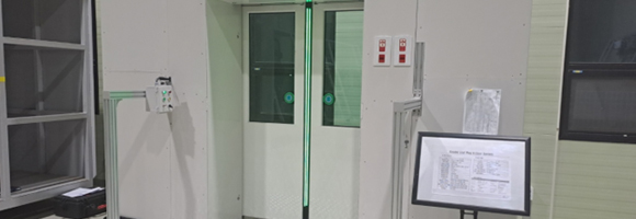 Endurance test jig for plug-in door